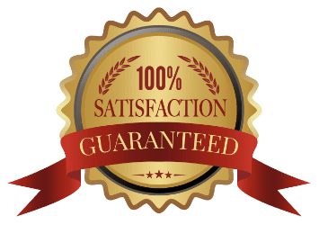 100% Satisfaction Guaranteed Badge